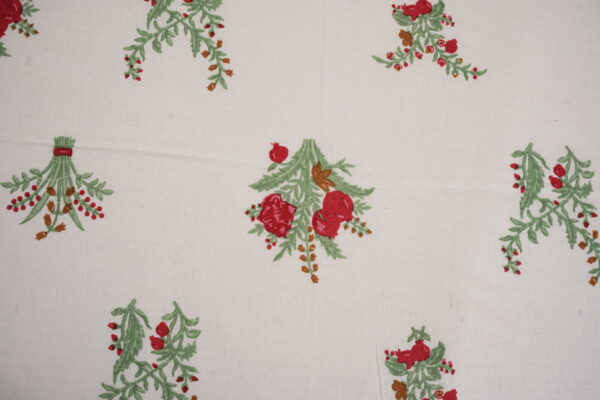 Blossom Royale-Jaipuri Handblock Floral Cotton Bedsheet
