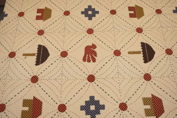 Vintage Mughal-Inspired Cotton Bedsheet