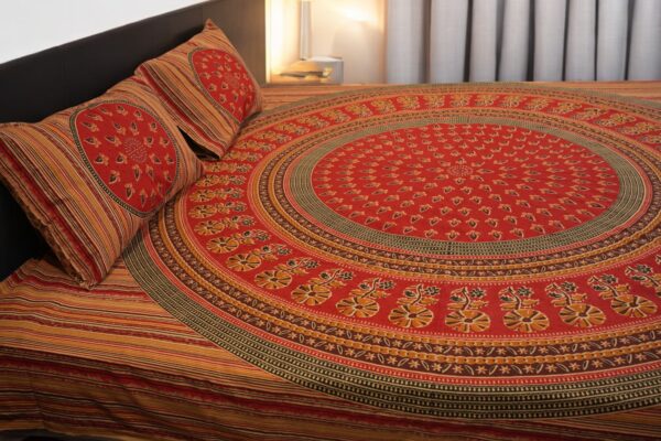 Royal Mandala Cotton Bedsheet